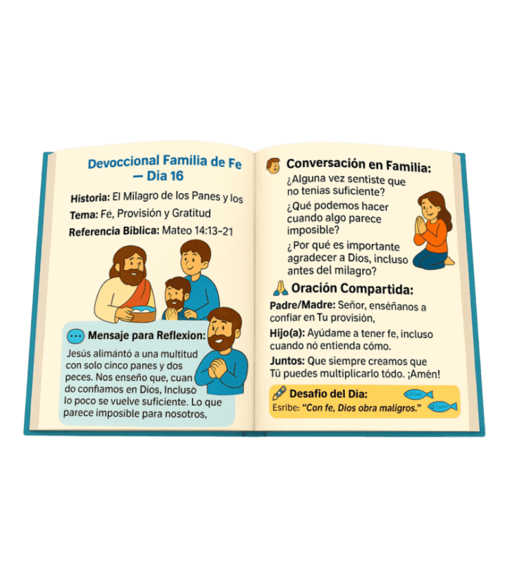 (PLR) Devocional Familiar con Fe