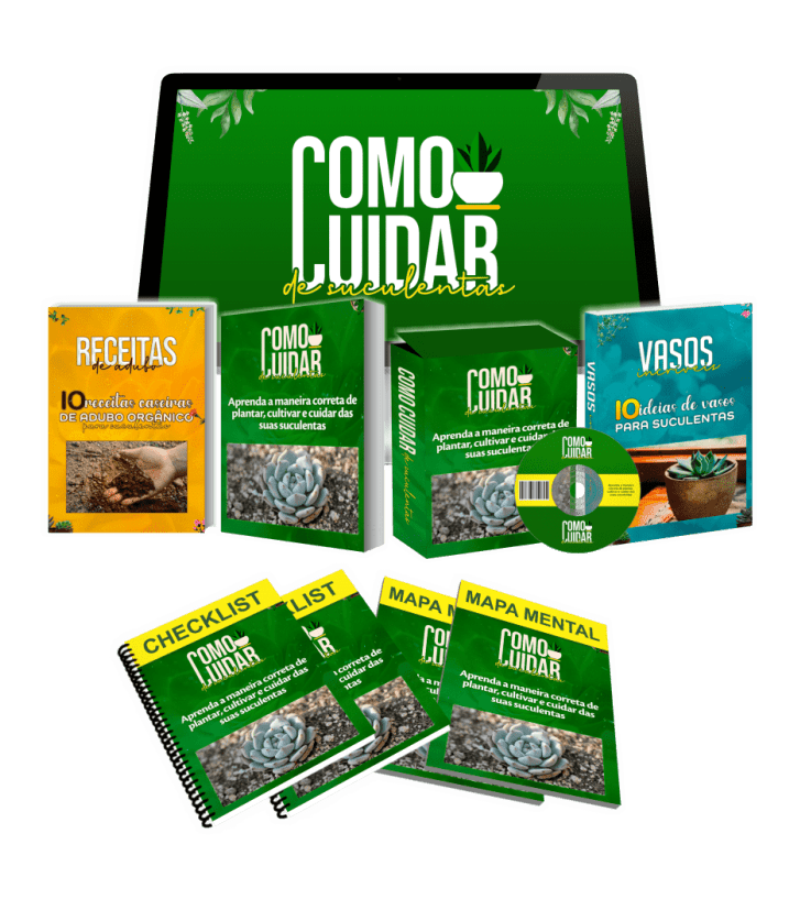  (PLR) Como Cuidar de Suculentas